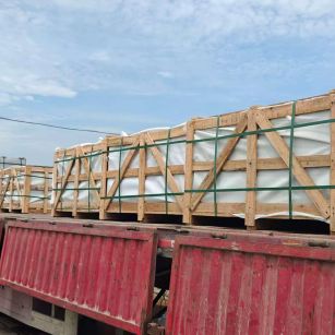 伊春 芝麻白花岗岩地铺石出口专车-泰国游