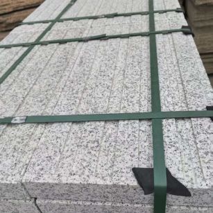 伊春 白麻花岗岩直行盲道石，盲条，地铺石