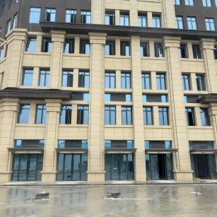 伊春 黄金麻花岗岩荔枝面小区外墙干挂