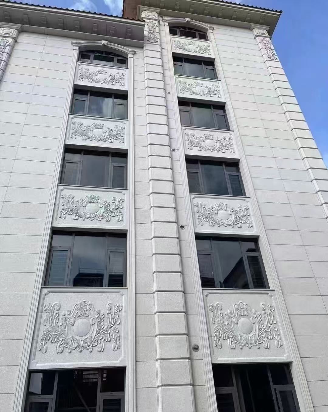 伊春 白麻荔枝面花岗岩别墅外墙干挂