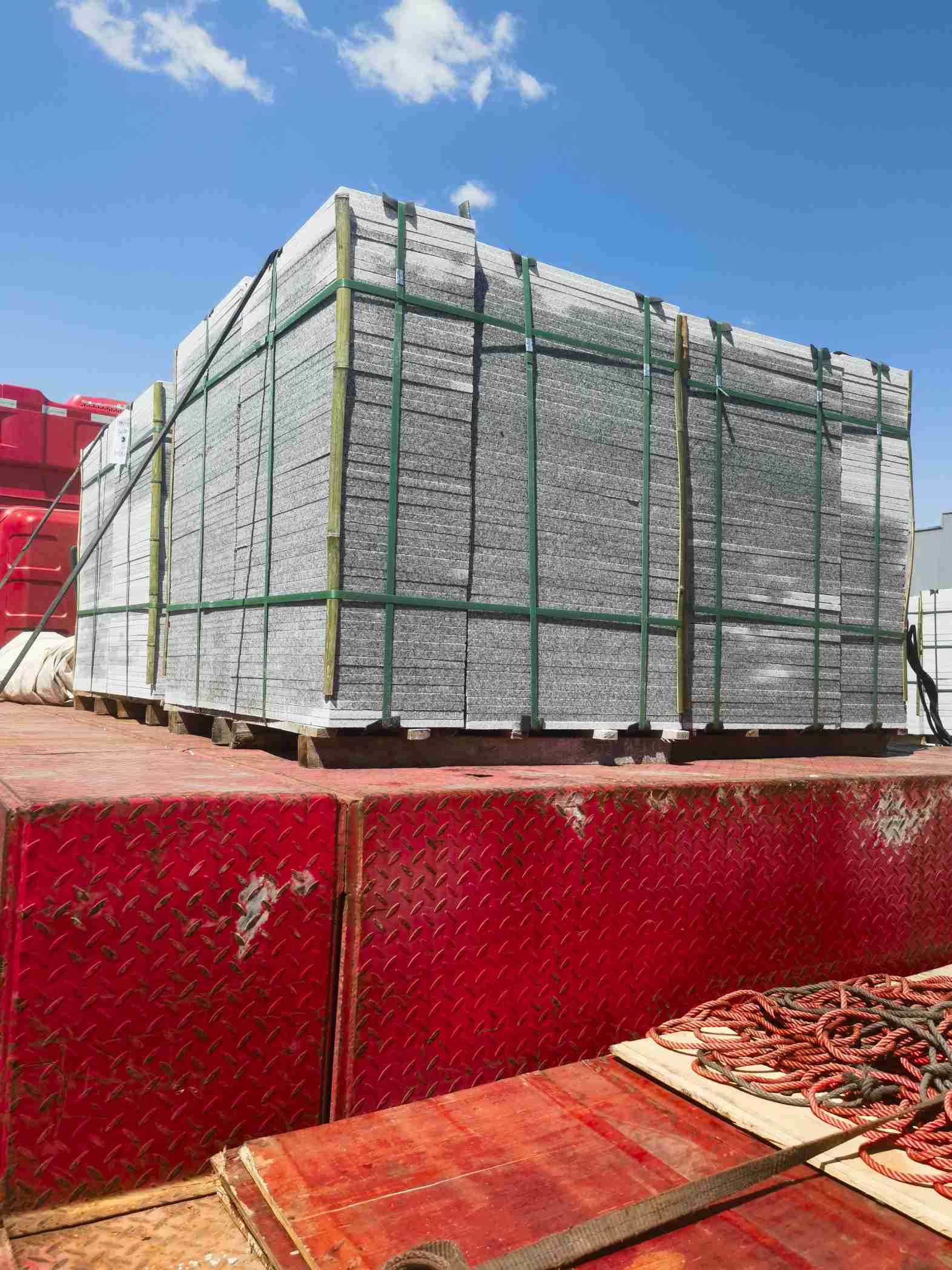 伊春 芝麻白火烧规格板地铺石300*600/600*600