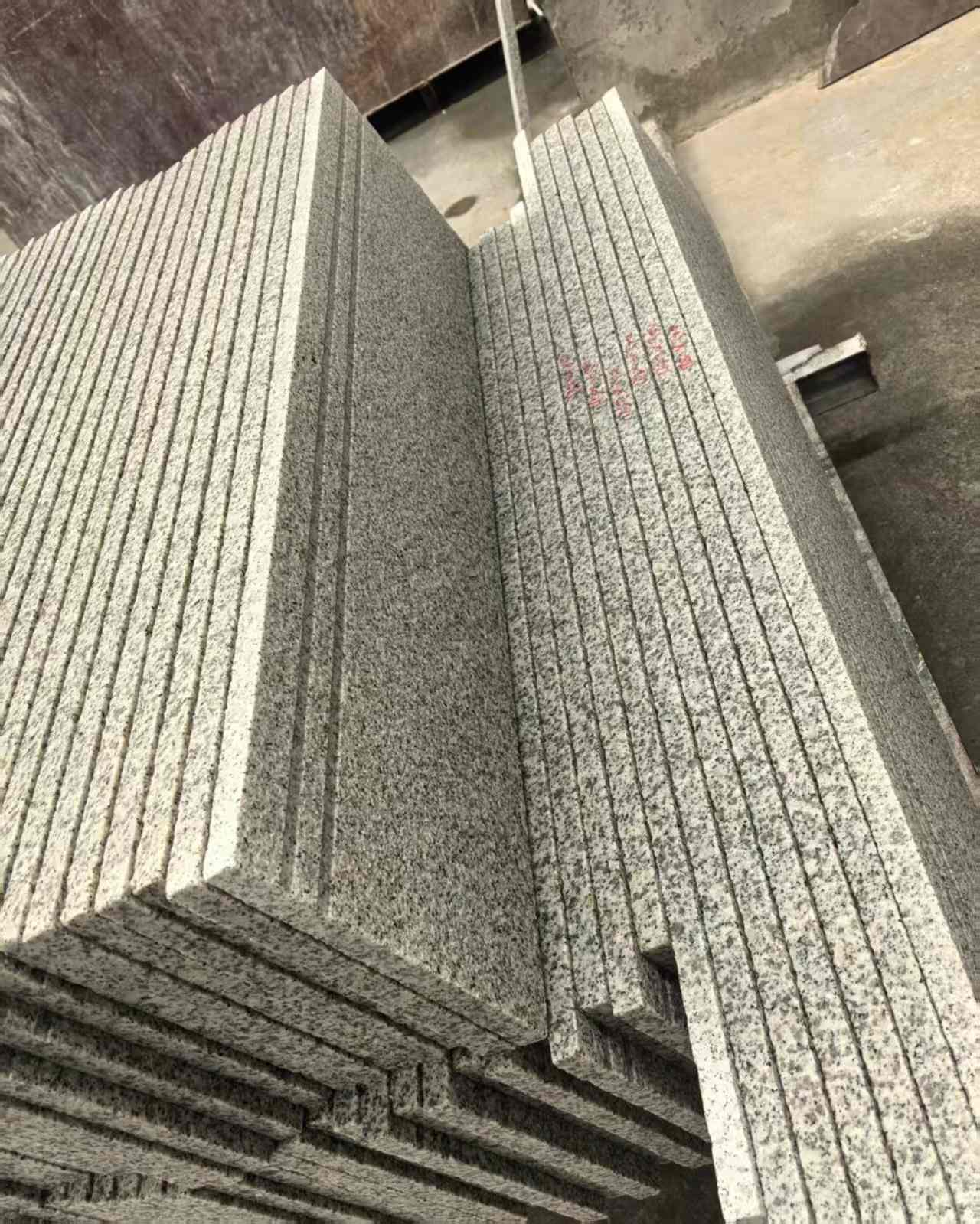 伊春 白麻荔枝面花岗岩楼梯踏步